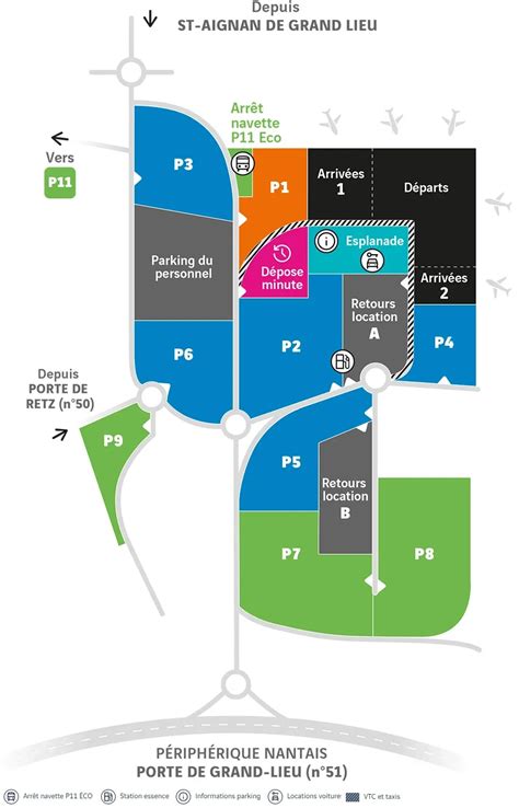 Parking Aéroport de Nantes Atlantique » dès 1,88 € p/j